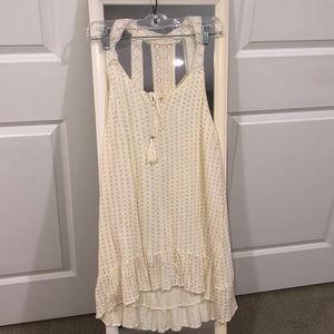 Cream beach dress S